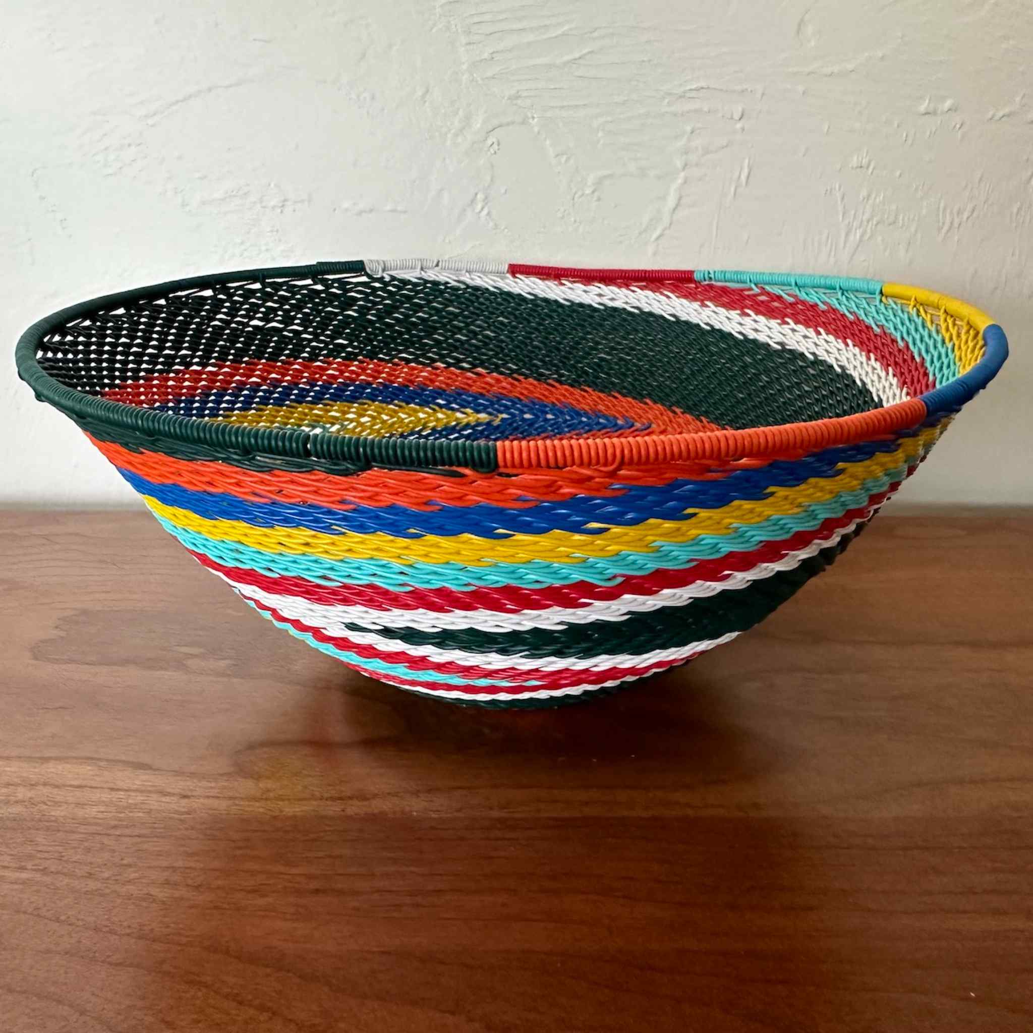 Large Wire Bowls Multi color - Handicraft Soul