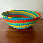 Large Wire Bowls Yellow- Handicraft Soul
