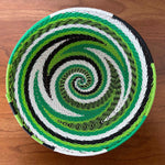 Large Wire Bowls Green  Zebra - Handicraft Soul