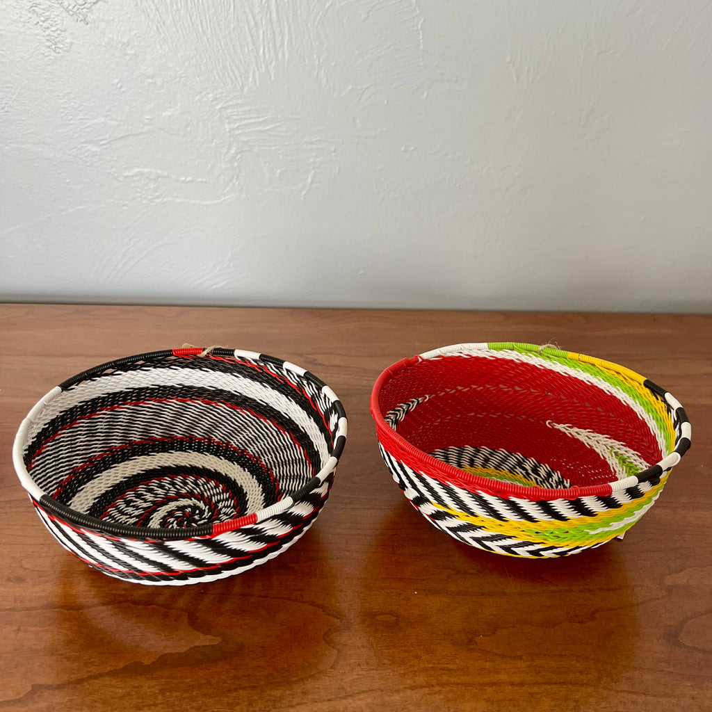 Medium Wire Bowl Pair