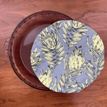 Grey Protea Single Reusable Bowl Cover - Kitchen Accessories - Handicraft Soul