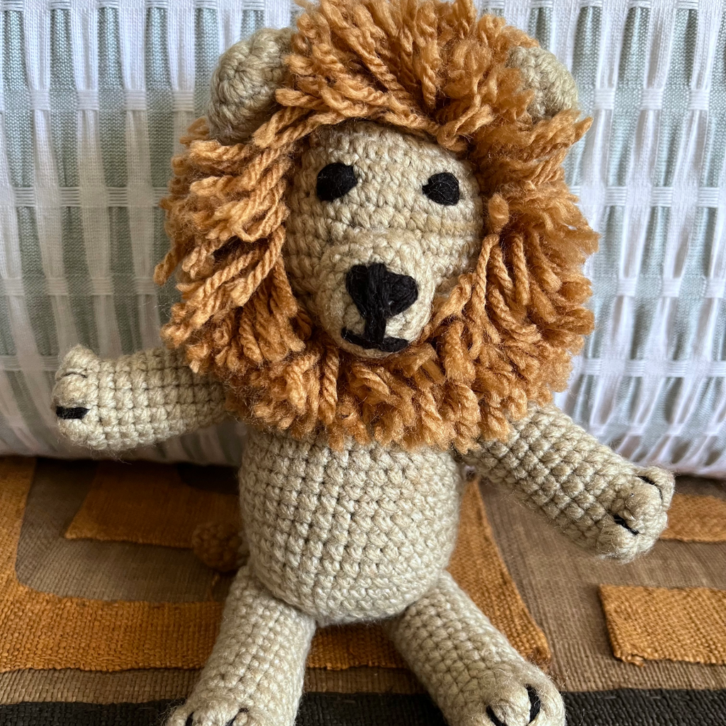 Crochet Lion Teddy - Kiddies - Handicraft soul