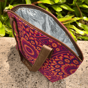 Lunch Box Cooler Bag with lining - Handicraft Soul