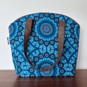 Lunch Box Cooler Bag Teal - Handicraft Soul