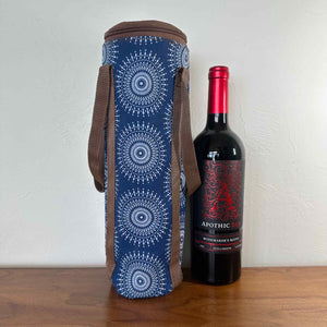 Shwe Shwe Wine Carrier with recycled Billboard Lining - Handicraft Soul